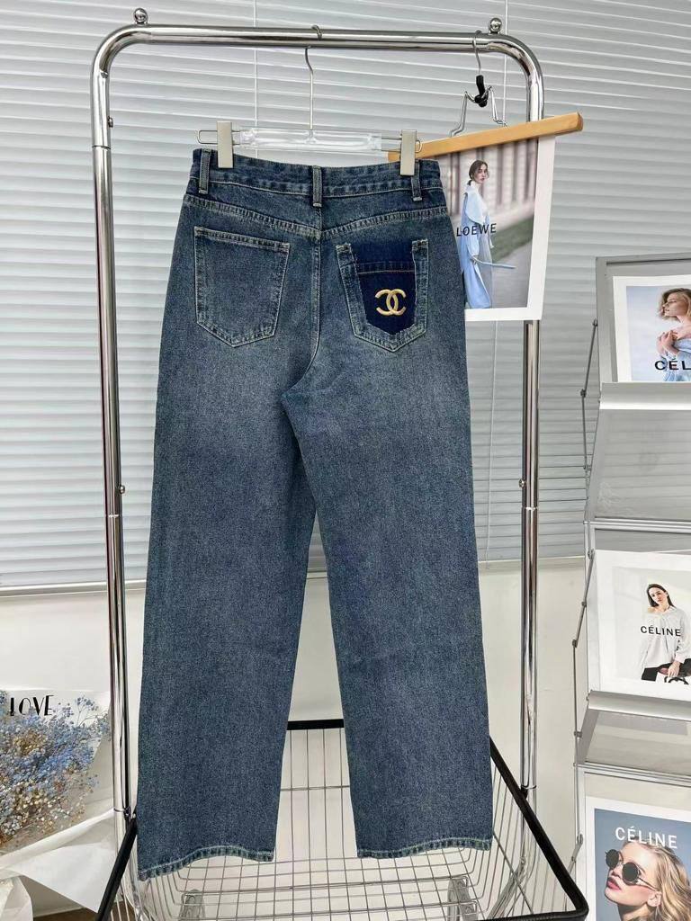 Джинсы стильные Chanel BP-39069 Джинсы стильные Chanel BP-39069