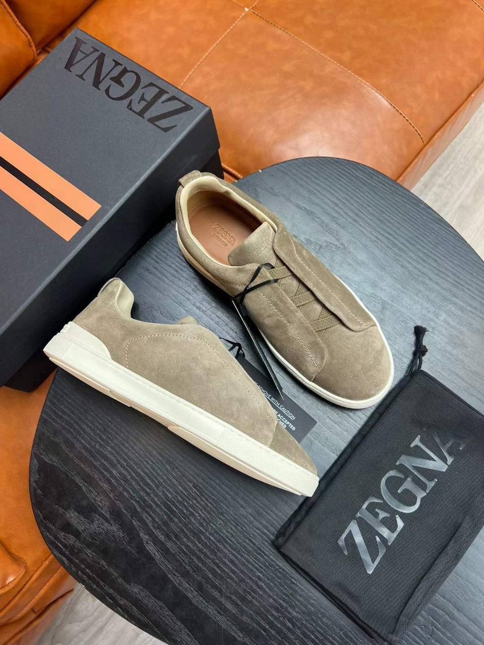 ZEGNA для повседневного ношения мужские кеды BP-46789 ZEGNA для повседневного ношения мужские кеды BP-46789