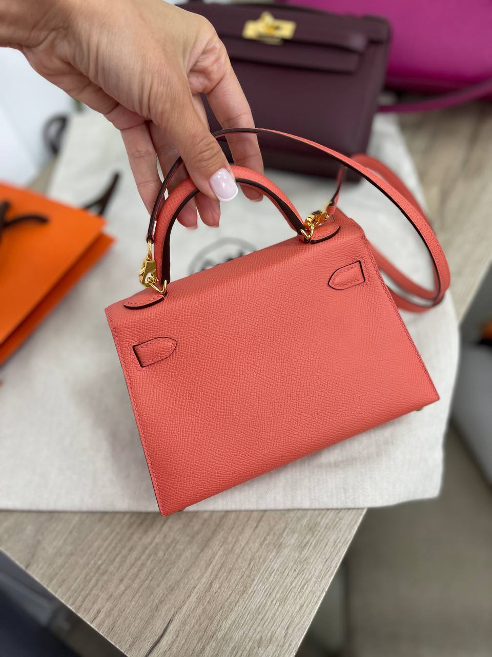 Kelly mini элитная сумка Hermes BP-37454 Kelly mini элитная сумка Hermes BP-37454