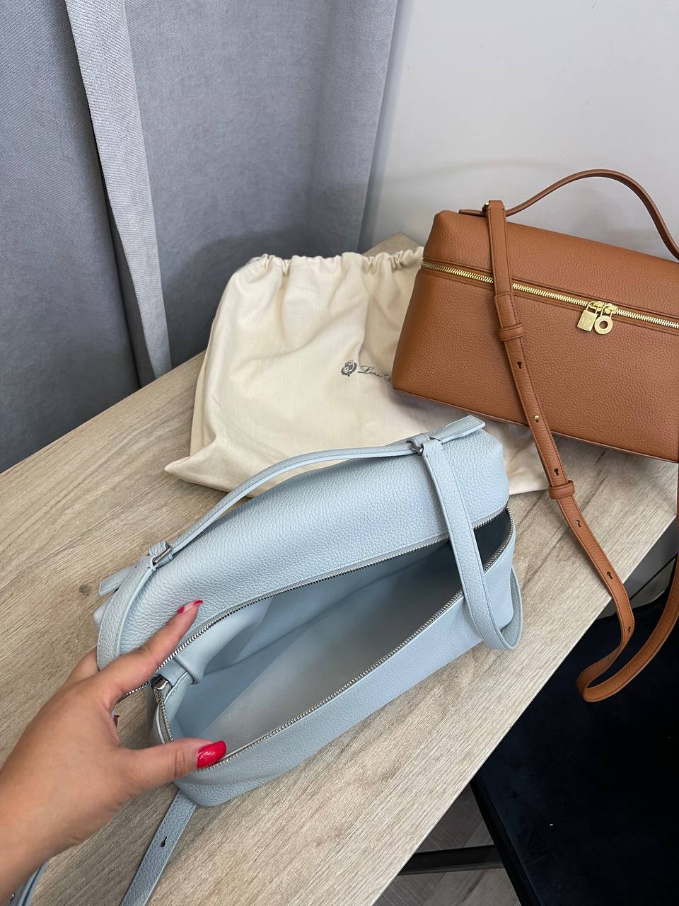 Премиум женская сумка Loro Piana 27 см BP-53132 Премиум женская сумка Loro Piana 27 см BP-53132