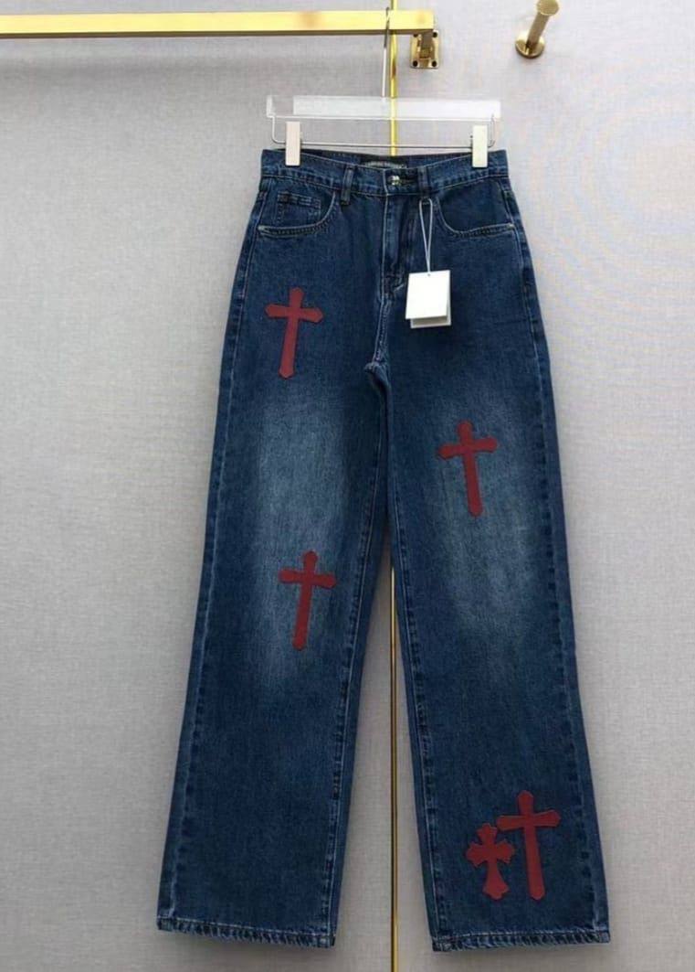 Премиум джинсы Chrome Hearts BP-20613 Премиум джинсы Chrome Hearts BP-20613