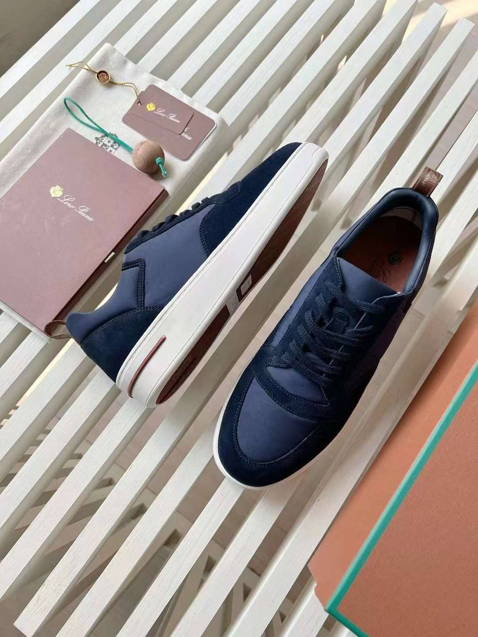 Loro Piana мужские кеды BP-48957 Loro Piana мужские кеды BP-48957