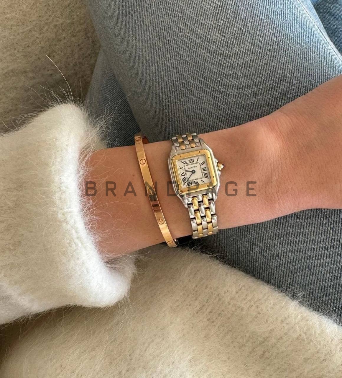 Часы Cartier Panthere из стали BPLUX12541 Часы Cartier Panthere из стали BPLUX12541