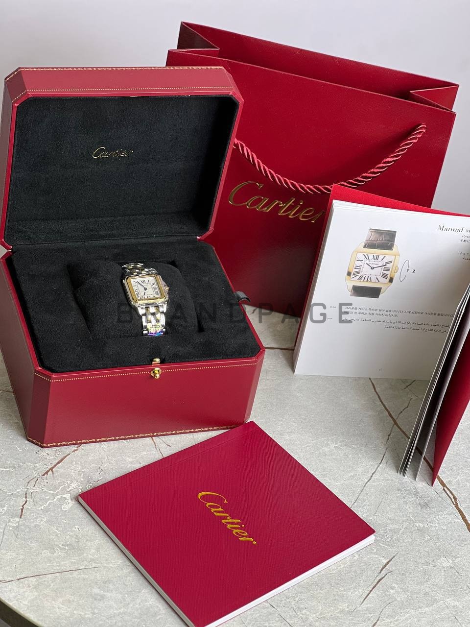 Часы Cartier Panthere из стали BPLUX12541 Часы Cartier Panthere из стали BPLUX12541