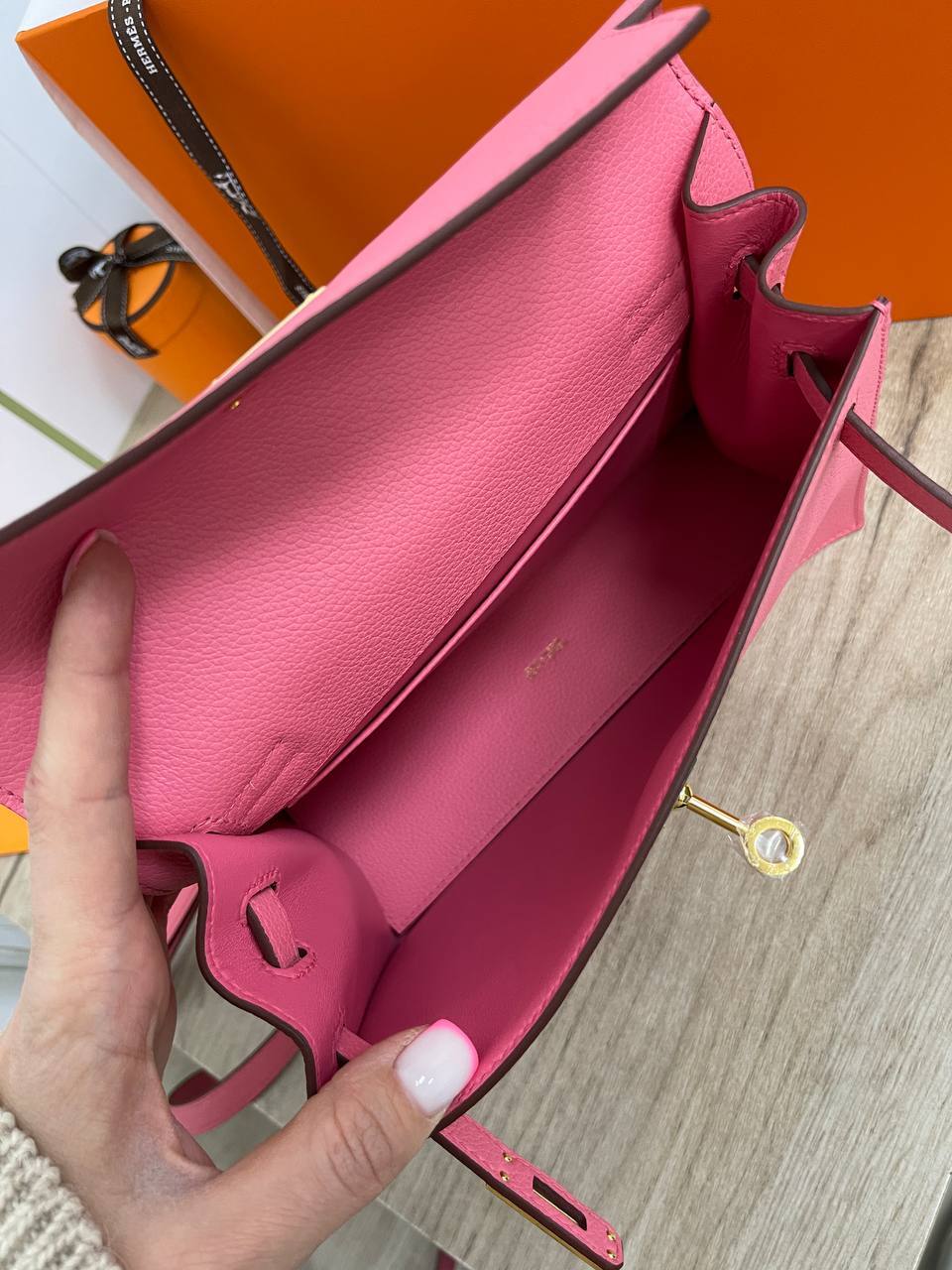 Элитная женская сумка Kelly dance коллекционная Evercolor Hermes BP-26875 Элитная женская сумка Kelly dance коллекционная Evercolor Hermes BP-26875