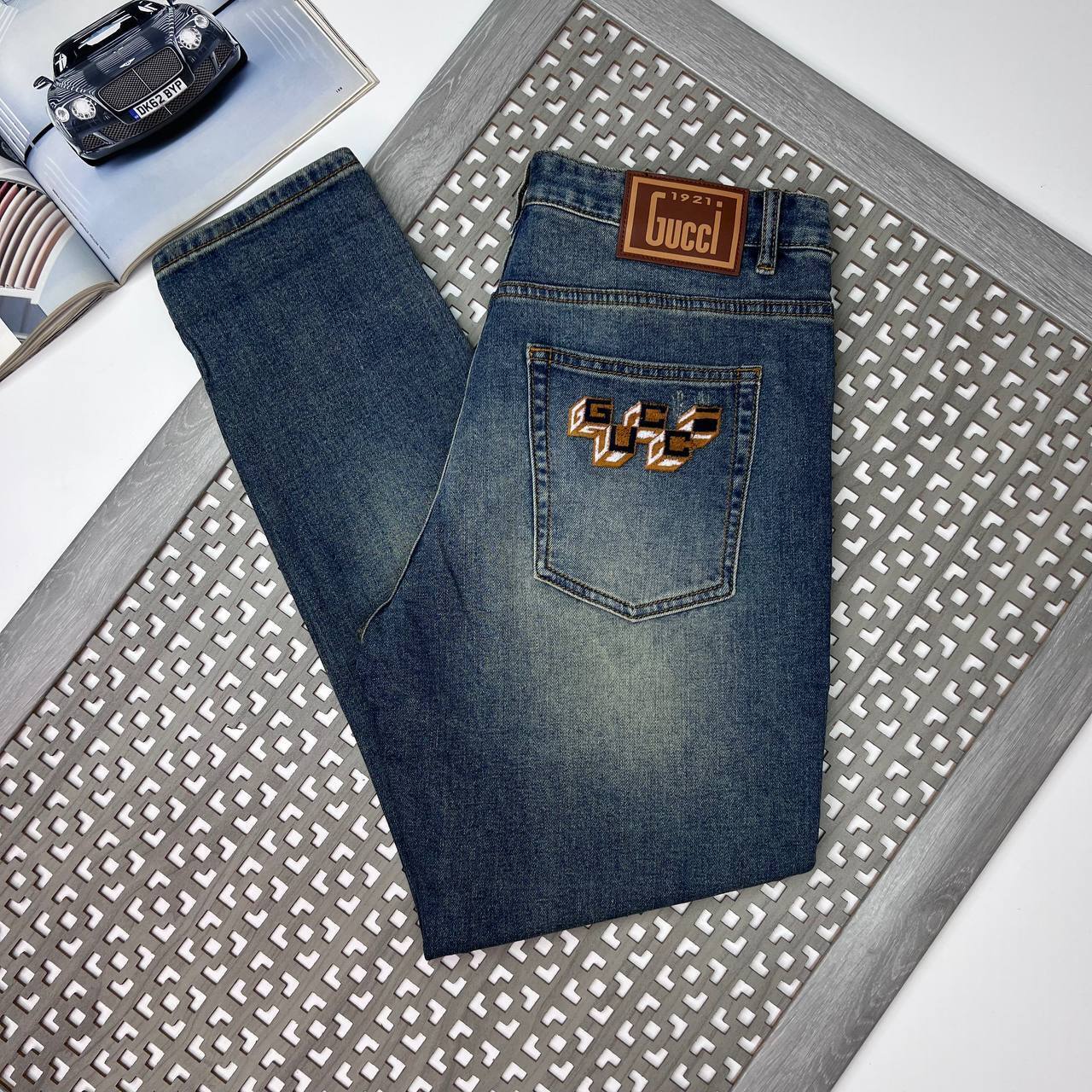 Джинсы Gucci BP-19194 эксклюзивные Джинсы Gucci BP-19194 эксклюзивные