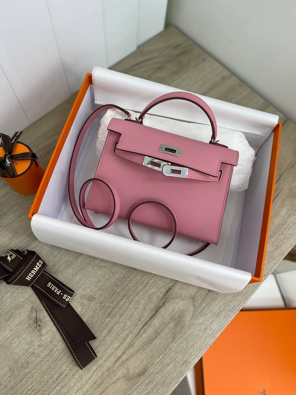 Kelly mini коллекционная сумка Epsom Hermes BP-28986 Kelly mini коллекционная сумка Epsom Hermes BP-28986