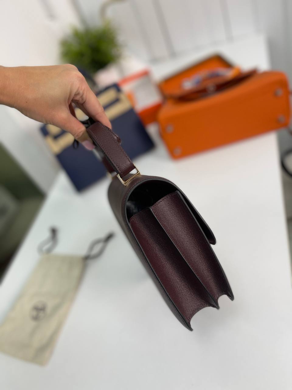 Женская сумка коллекционная Conctance Epsom 23 см Hermes BP-22644 Женская сумка коллекционная Conctance Epsom 23 см Hermes BP-22644