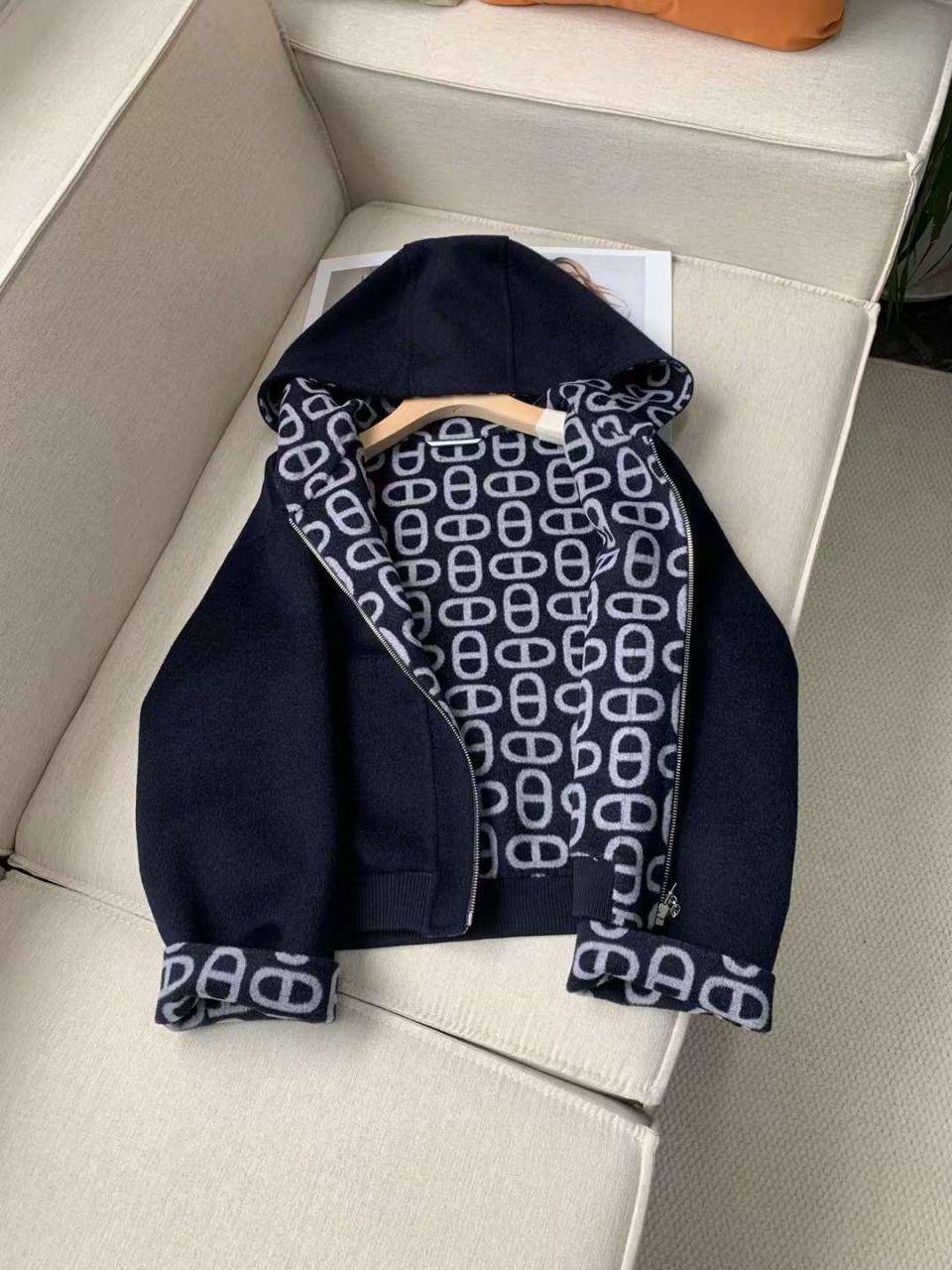 Пальто люксовое Hermes BP-53665 Пальто люксовое Hermes BP-53665