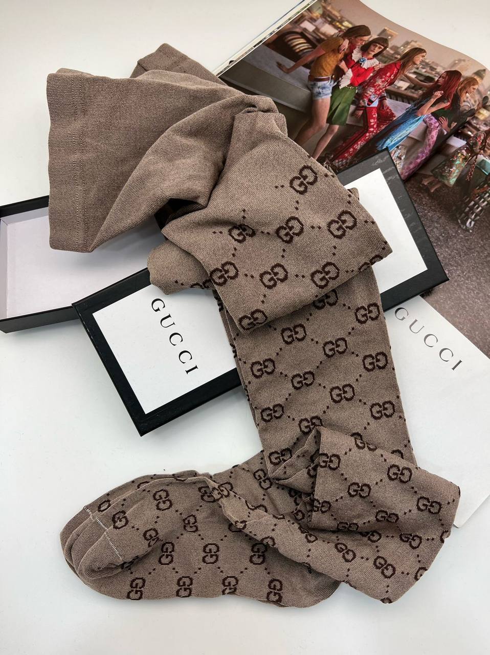 Колготки коллекционные Gucci BP-22449 Колготки коллекционные Gucci BP-22449