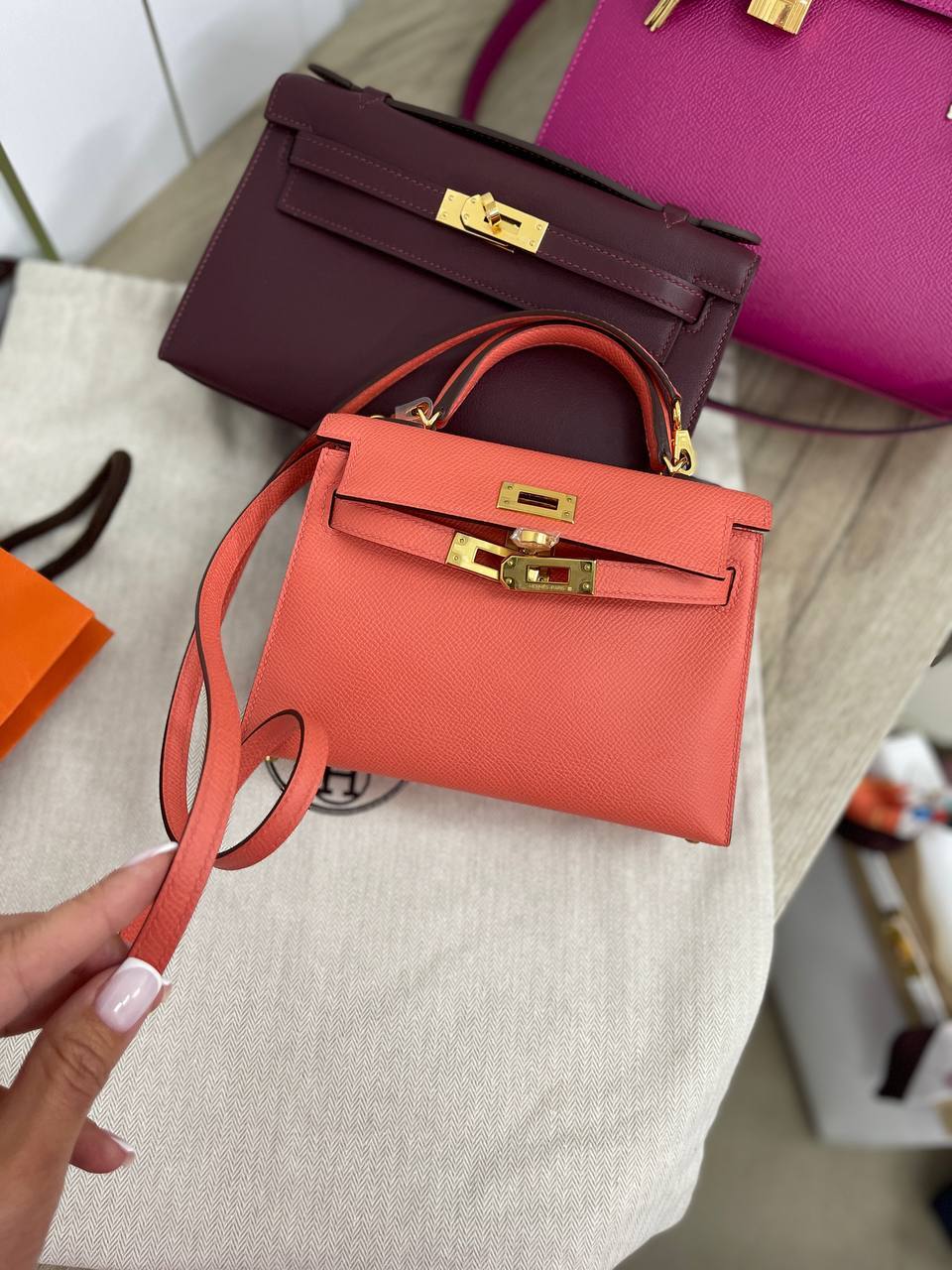 Kelly mini элитная сумка Hermes BP-37454 Kelly mini элитная сумка Hermes BP-37454