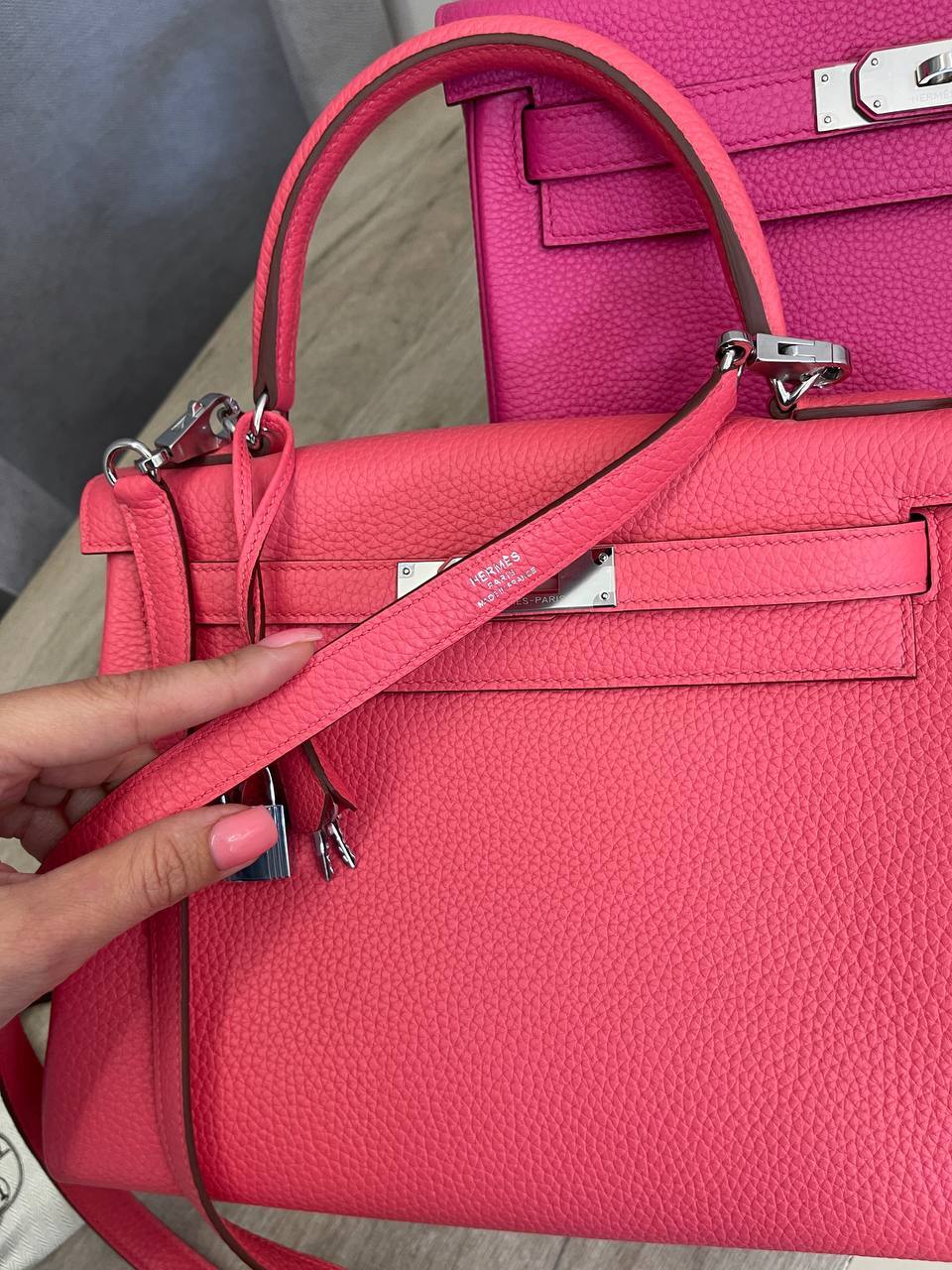 Kelly 28 см коллекционная женская сумка, Togo Hermes BP-53144 Kelly 28 см коллекционная женская сумка, Togo Hermes BP-53144