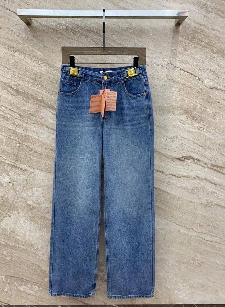 Джинсы трендовые Miu Miu BP-48563 Джинсы трендовые Miu Miu BP-48563