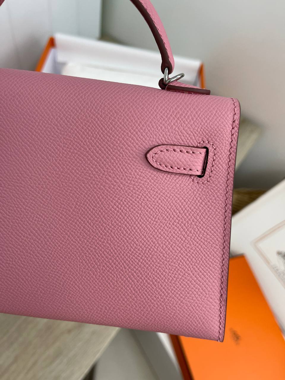 Kelly mini коллекционная сумка Epsom Hermes BP-28986 Kelly mini коллекционная сумка Epsom Hermes BP-28986