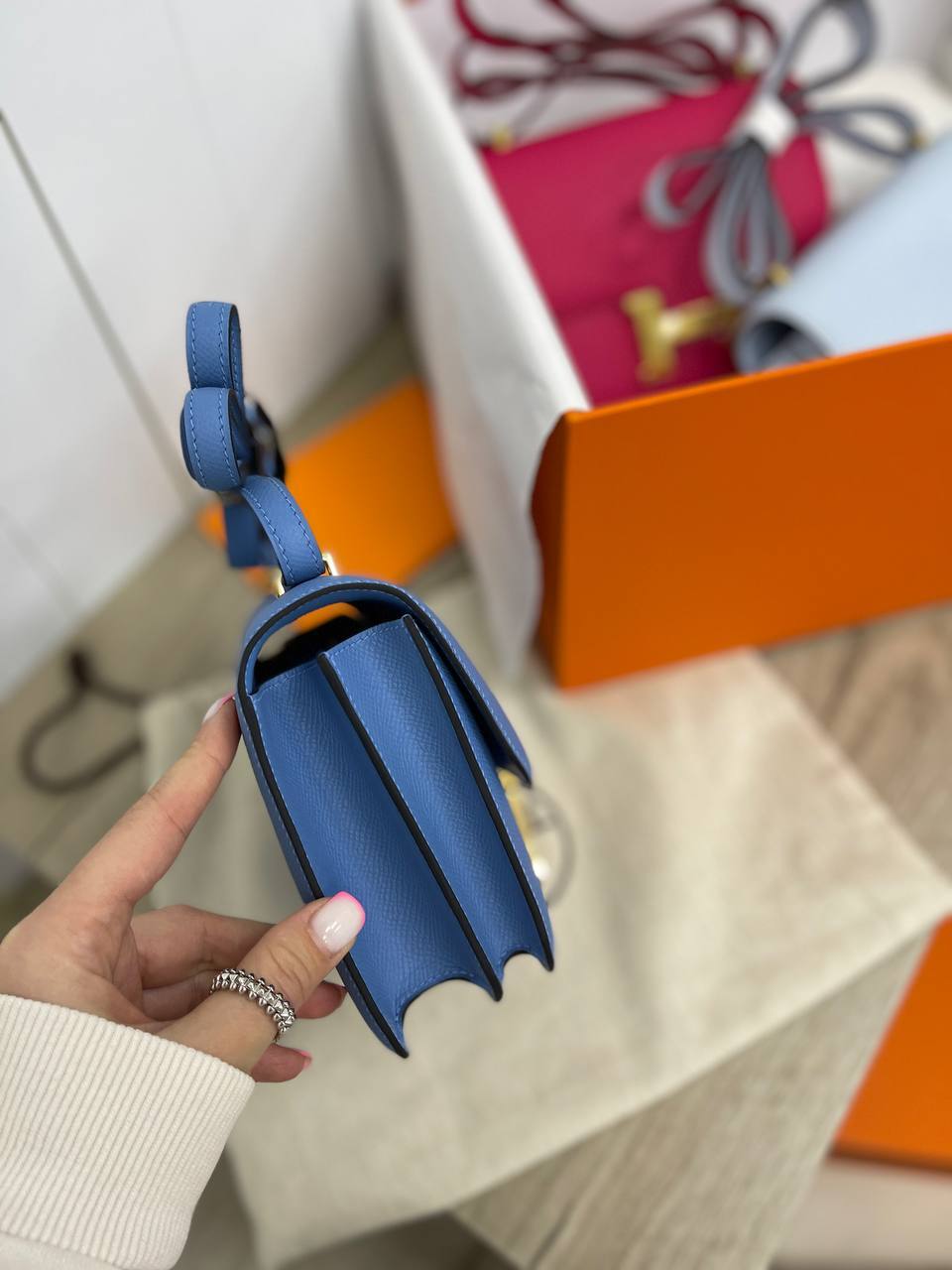 Conctance коллекционная сумка женская 18 cm Hermes BP-27572 Conctance коллекционная сумка женская 18 cm Hermes BP-27572