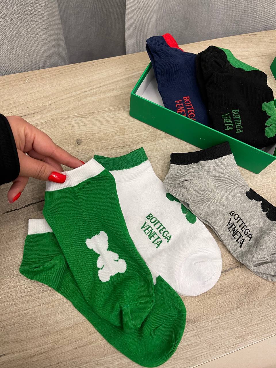 Bottega Veneta комплект носков коллекционный BP-46515 Bottega Veneta комплект носков коллекционный BP-46515