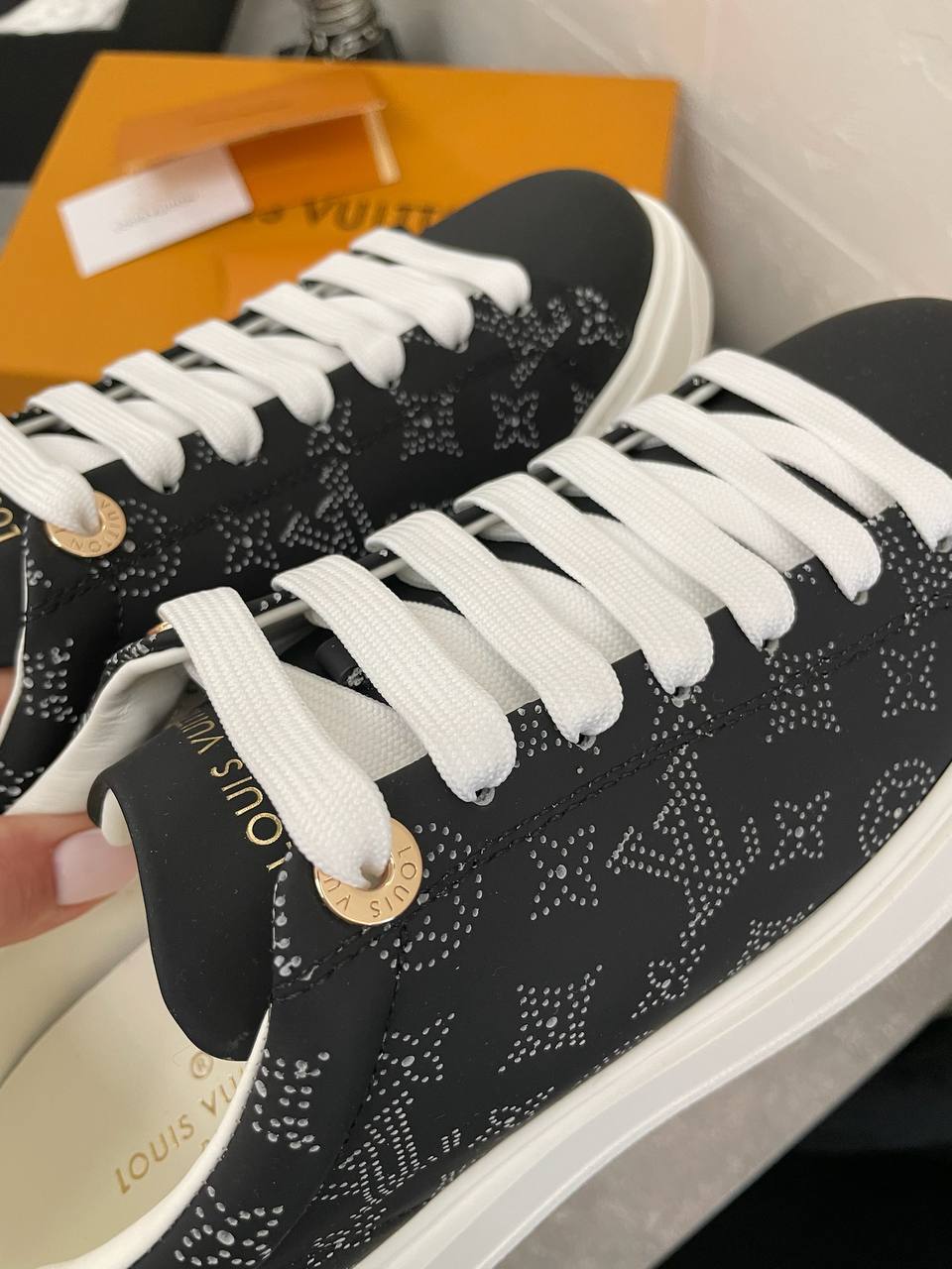 Женские кеды Louis Vuitton BP-49137 премиум Женские кеды Louis Vuitton BP-49137 премиум