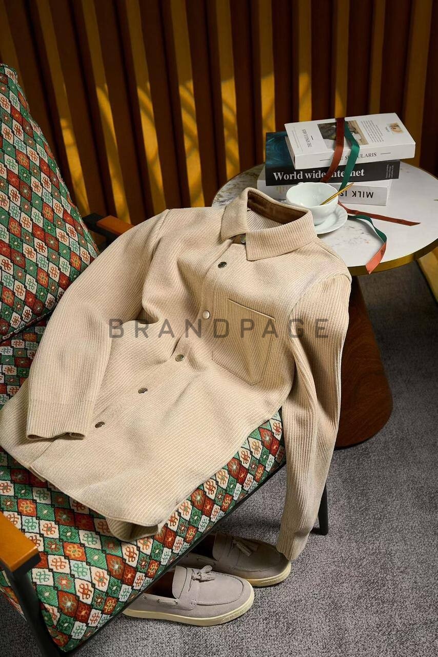 Рубашка из вельвета Loro Piana BPLUX5513 Рубашка из вельвета Loro Piana BPLUX5513