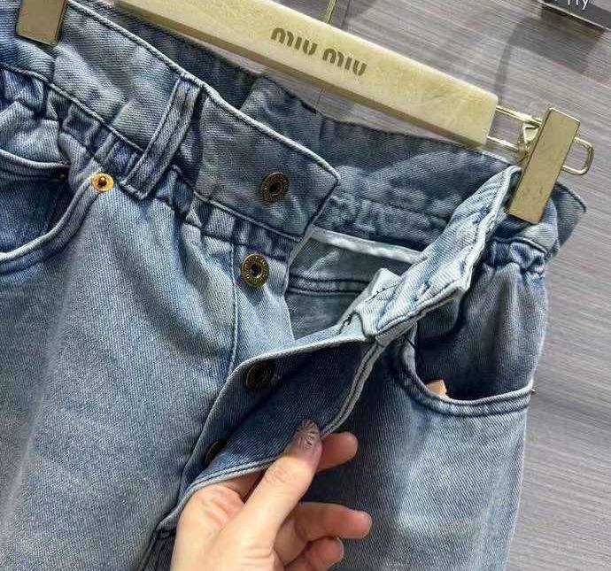 Коллекционные джинсы Miu Miu BP-49060 Коллекционные джинсы Miu Miu BP-49060