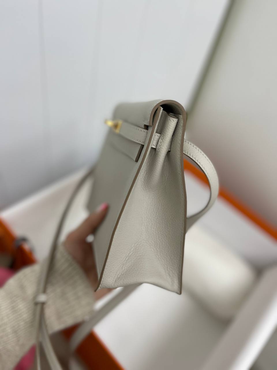 Сумка женская элитная Kelly dance, Evercolor leather Hermes BP-26874 Сумка женская элитная Kelly dance, Evercolor leather Hermes BP-26874