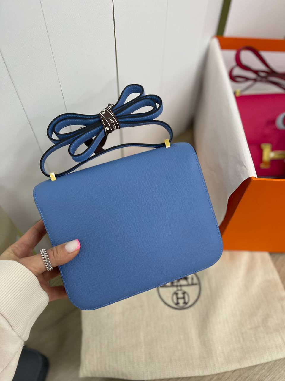 Conctance коллекционная сумка женская 18 cm Hermes BP-27572 Conctance коллекционная сумка женская 18 cm Hermes BP-27572