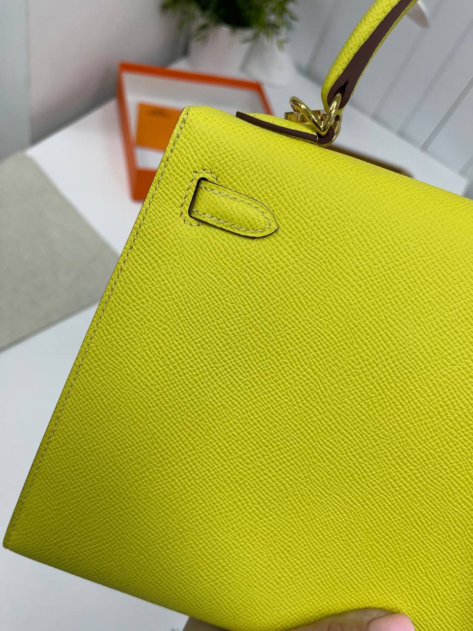 Элитная женская сумка Kelly, 25 Epsom Hermes BP-22592 Элитная женская сумка Kelly, 25 Epsom Hermes BP-22592