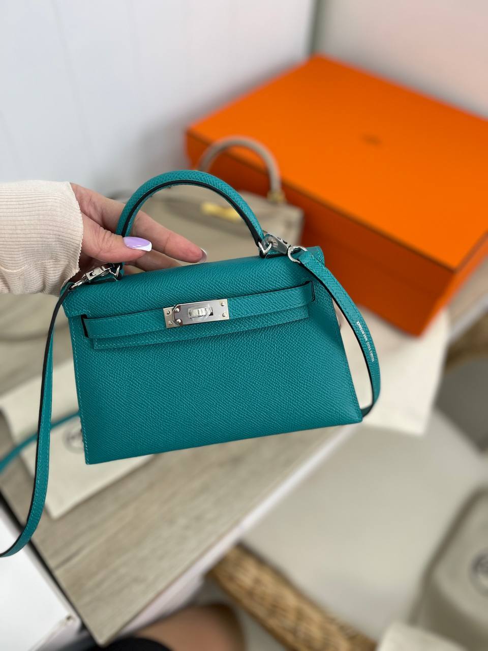 Премиум сумка женская Kelly mini коллекционная Hermes BP-31954 Премиум сумка женская Kelly mini коллекционная Hermes BP-31954