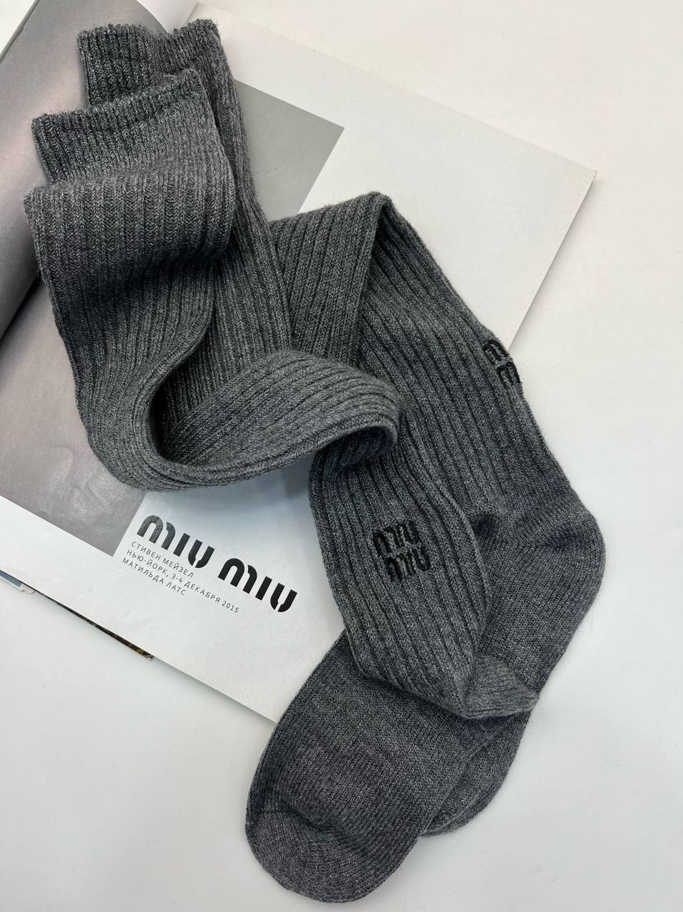 Гольфы Miu Miu люксовые BP-20031 Гольфы Miu Miu люксовые BP-20031