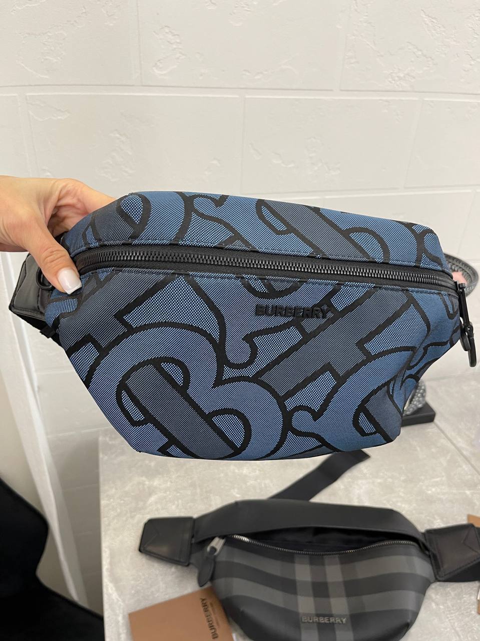 Поясная сумка Burberry лимитированная BP-38751 Поясная сумка Burberry лимитированная BP-38751