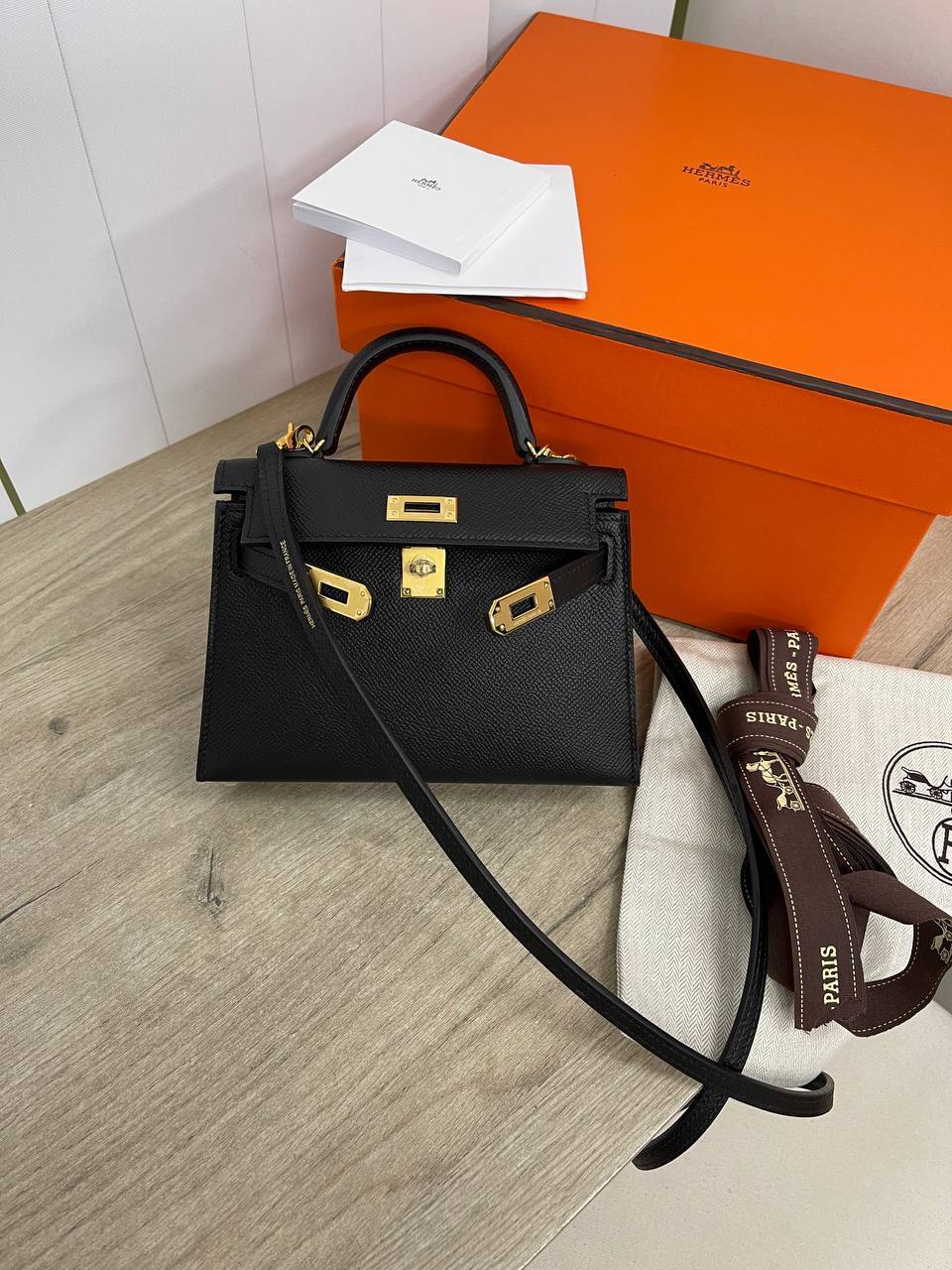 Премиум женская сумка Kelly mini, Epsom Hermes BP-32960 Премиум женская сумка Kelly mini, Epsom Hermes BP-32960