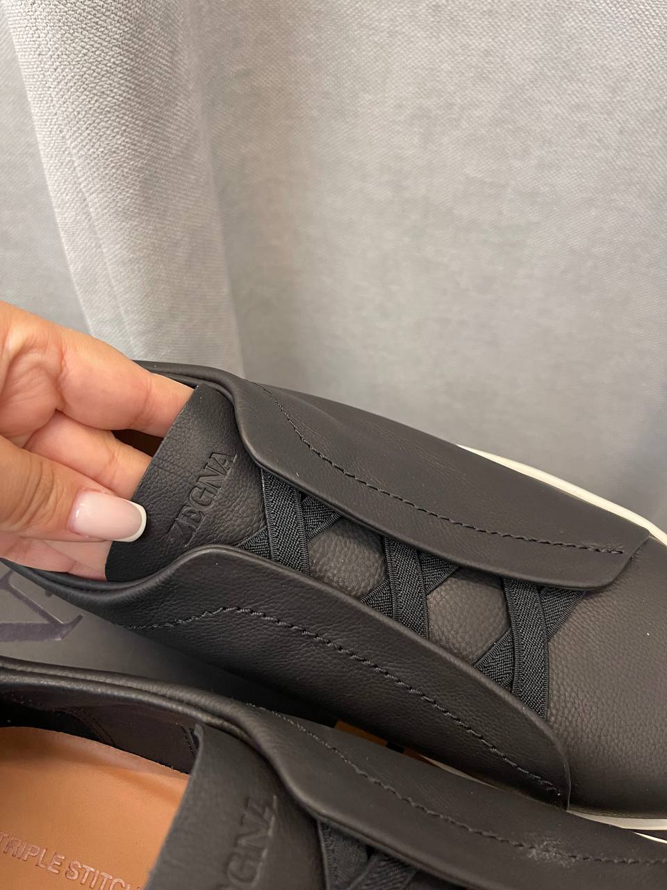 ZEGNA повседневные мужские кеды BP-46782 ZEGNA повседневные мужские кеды BP-46782