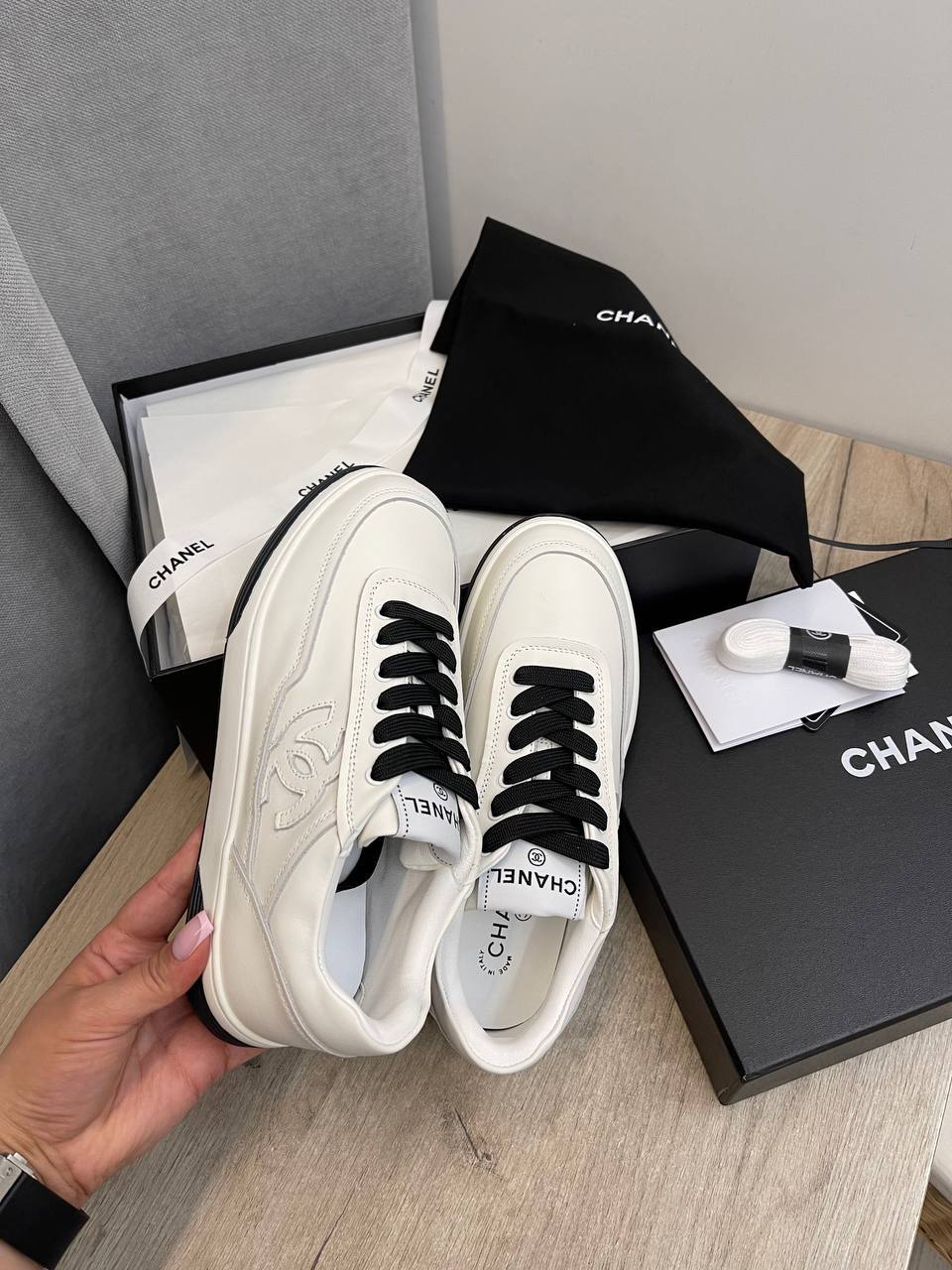 Chanel повседневные женские кеды BP-48754 Chanel повседневные женские кеды BP-48754