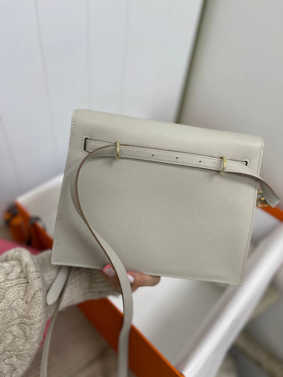 Сумка женская элитная Kelly dance, Evercolor leather Hermes BP-26874 Сумка женская элитная Kelly dance, Evercolor leather Hermes BP-26874