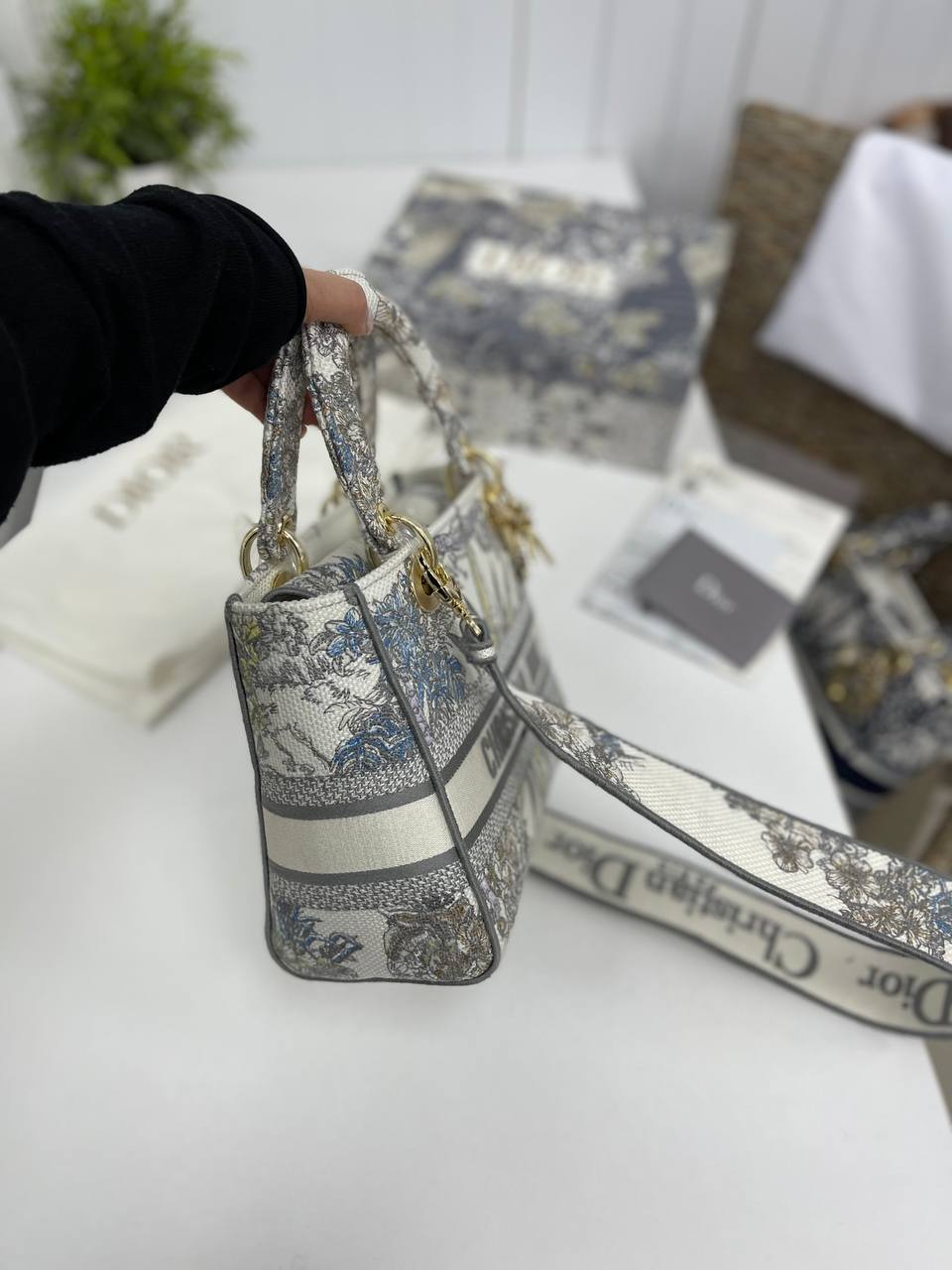 Трендовая женская сумка Lady D-Lite Christian Dior BP-28408 Трендовая женская сумка Lady D-Lite Christian Dior BP-28408