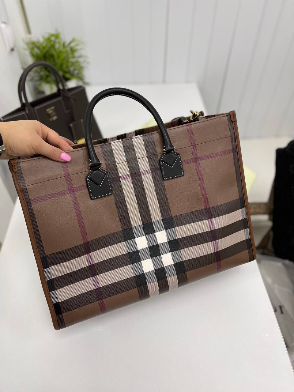 Премиум женская сумка Burberry BP-28936 Премиум женская сумка Burberry BP-28936