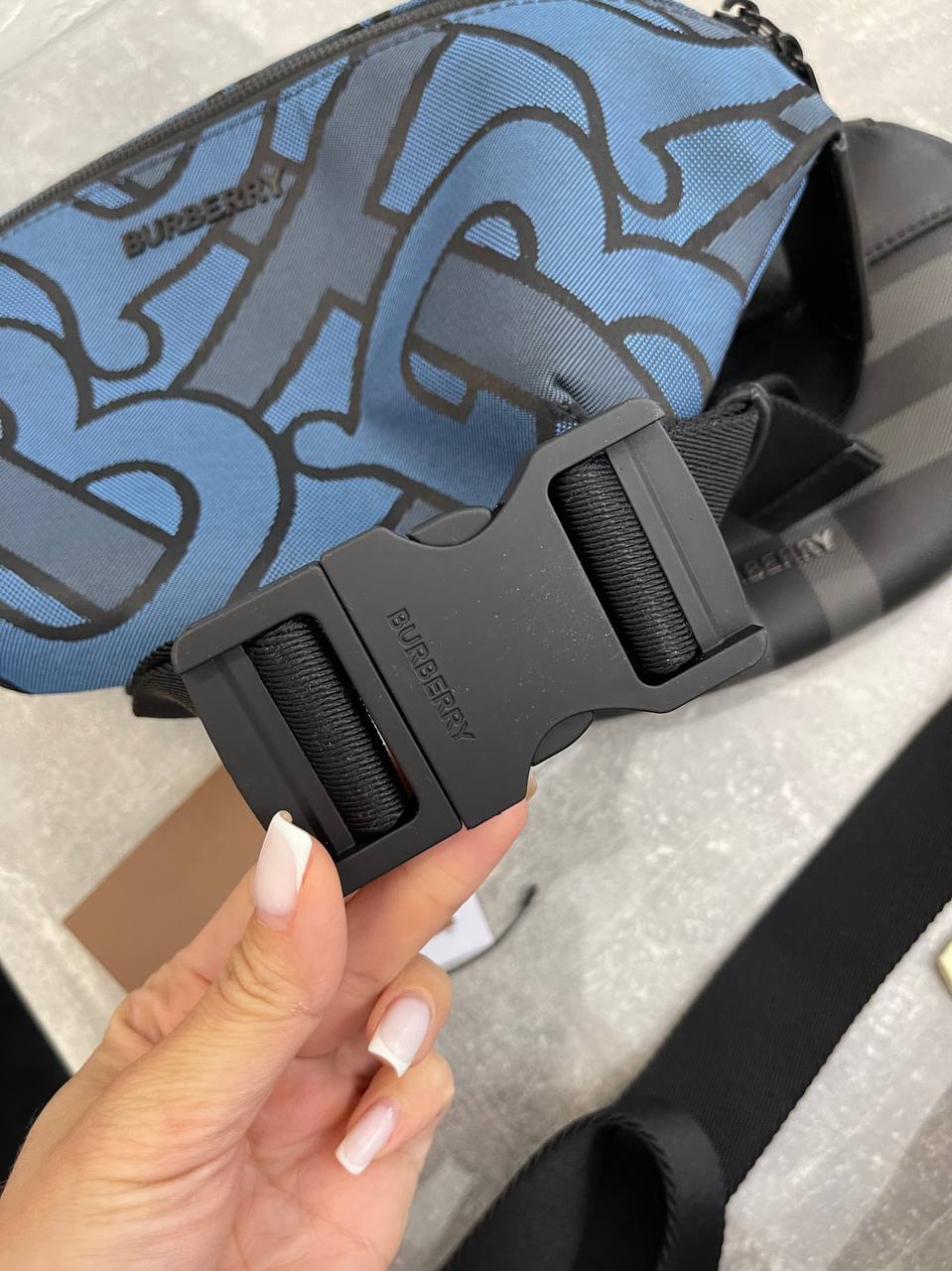 Поясная сумка Burberry лимитированная BP-38751 Поясная сумка Burberry лимитированная BP-38751
