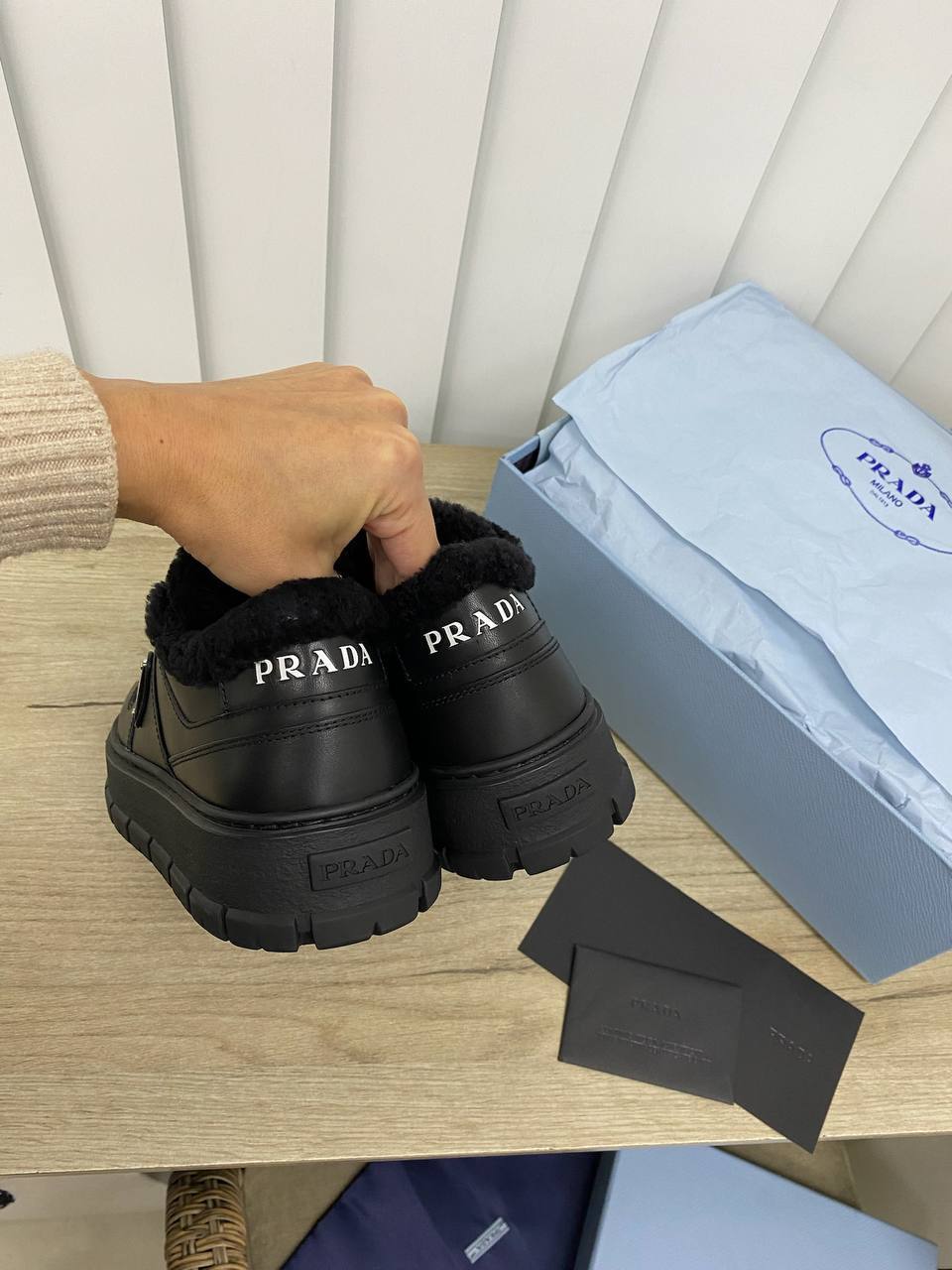 Премиальные женские кеды Prada BP-21280 Премиальные женские кеды Prada BP-21280