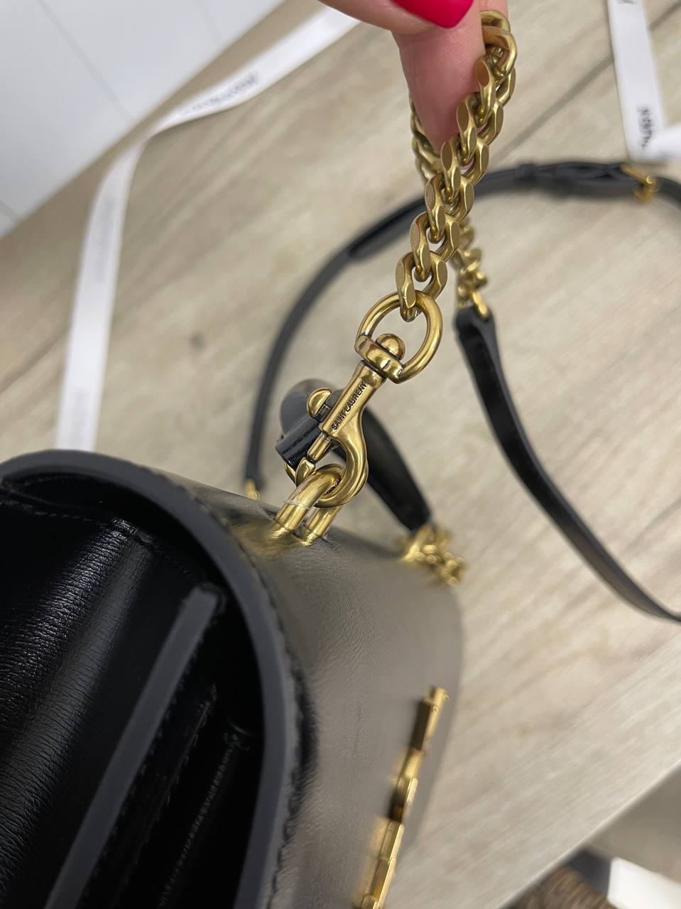 Коллекционная женская сумка Yves Saint Laurent BP-29912 Коллекционная женская сумка Yves Saint Laurent BP-29912