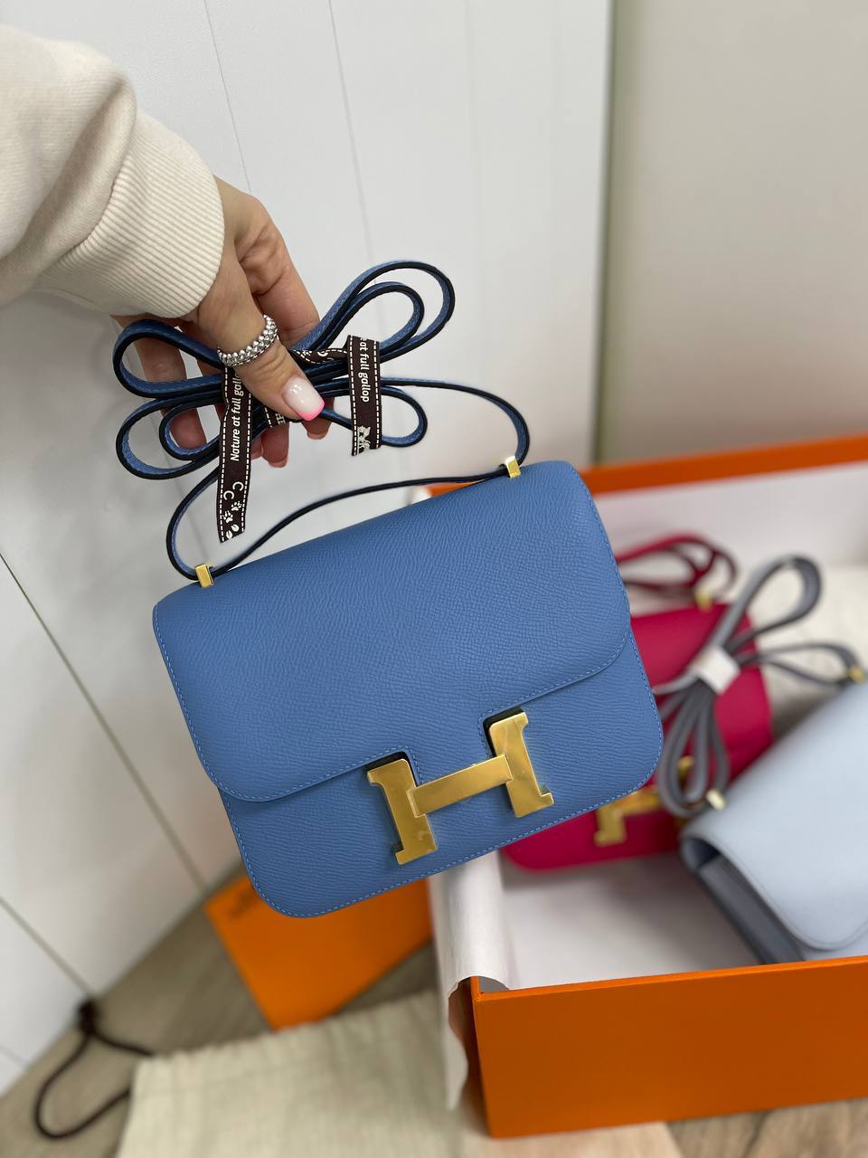 Conctance коллекционная сумка женская 18 cm Hermes BP-27572 Conctance коллекционная сумка женская 18 cm Hermes BP-27572