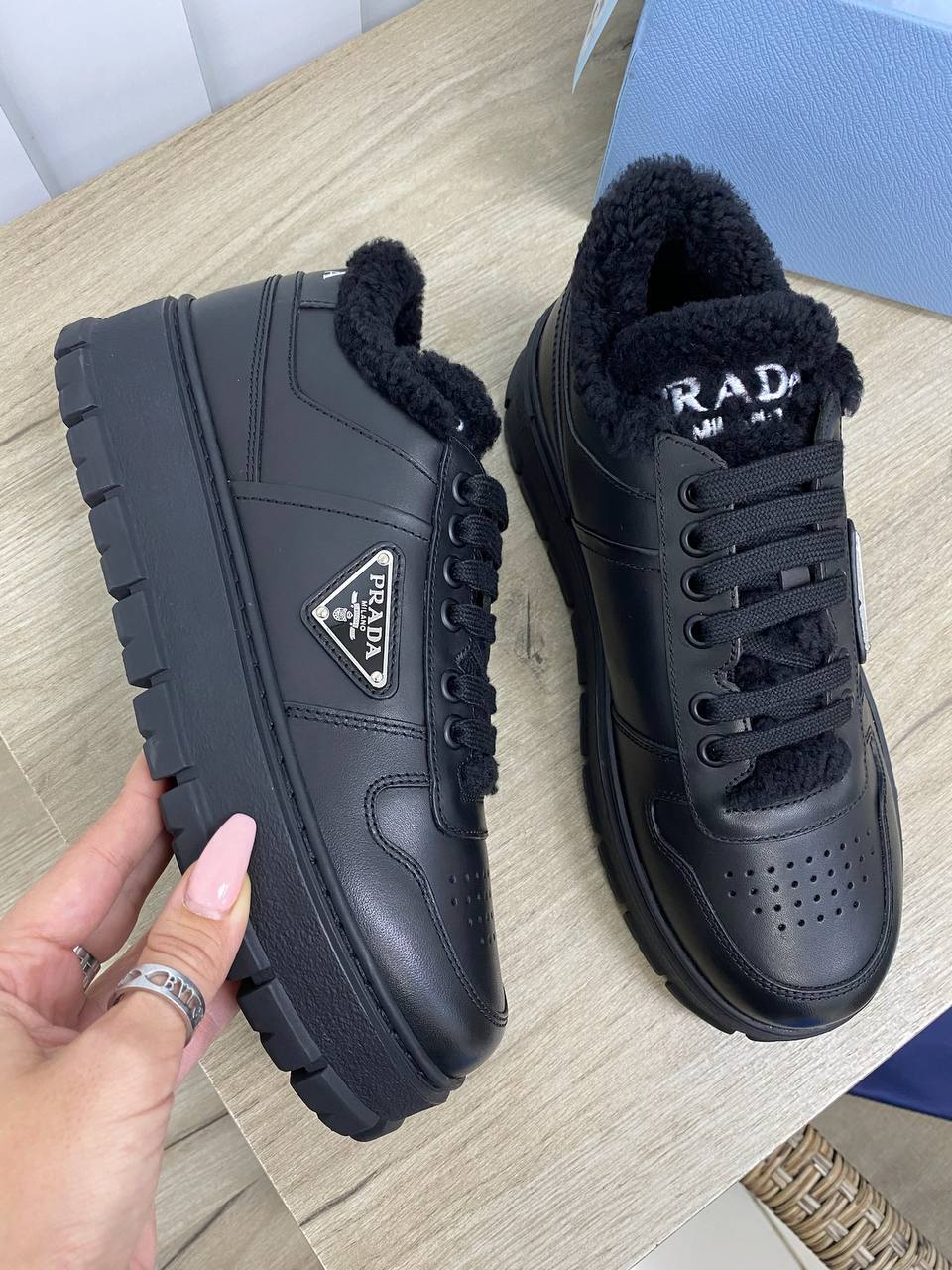 Премиальные женские кеды Prada BP-21280 Премиальные женские кеды Prada BP-21280