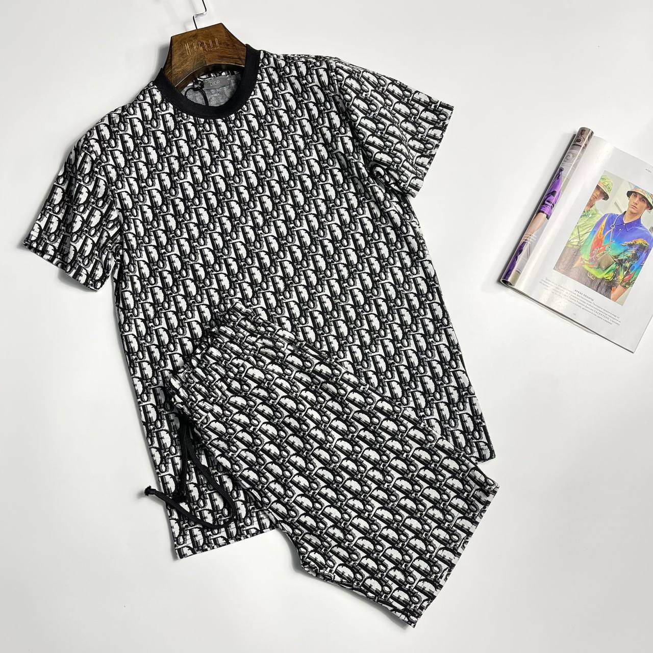 Christian Dior костюм мужской черно-белый BP-51896 Christian Dior костюм мужской черно-белый BP-51896