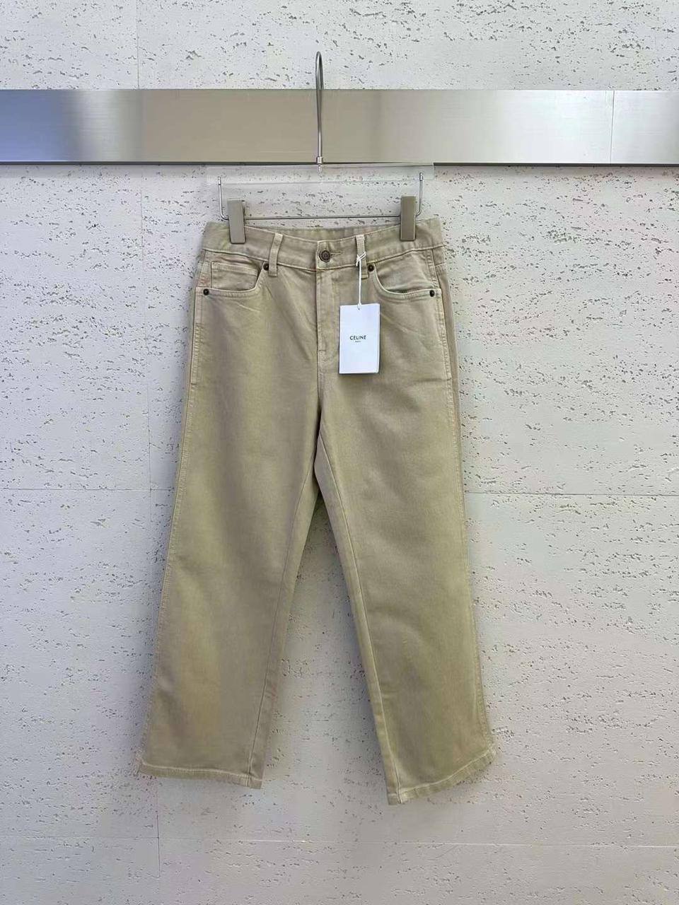 Укороченные коллекционные джинсы Celine BP-46917 Укороченные коллекционные джинсы Celine BP-46917