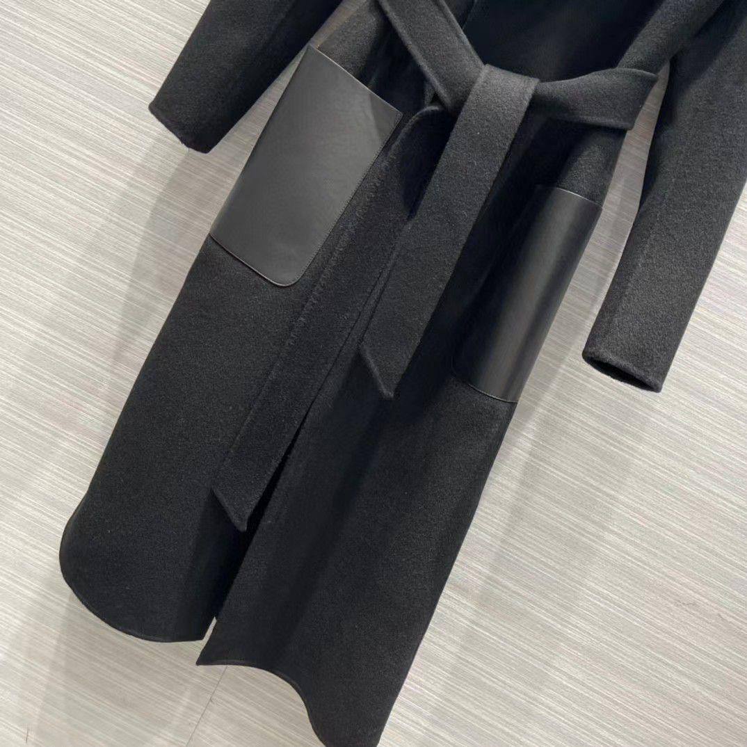 Пальто из шерсти Fendi BP-23085 люкс Пальто из шерсти Fendi BP-23085 люкс