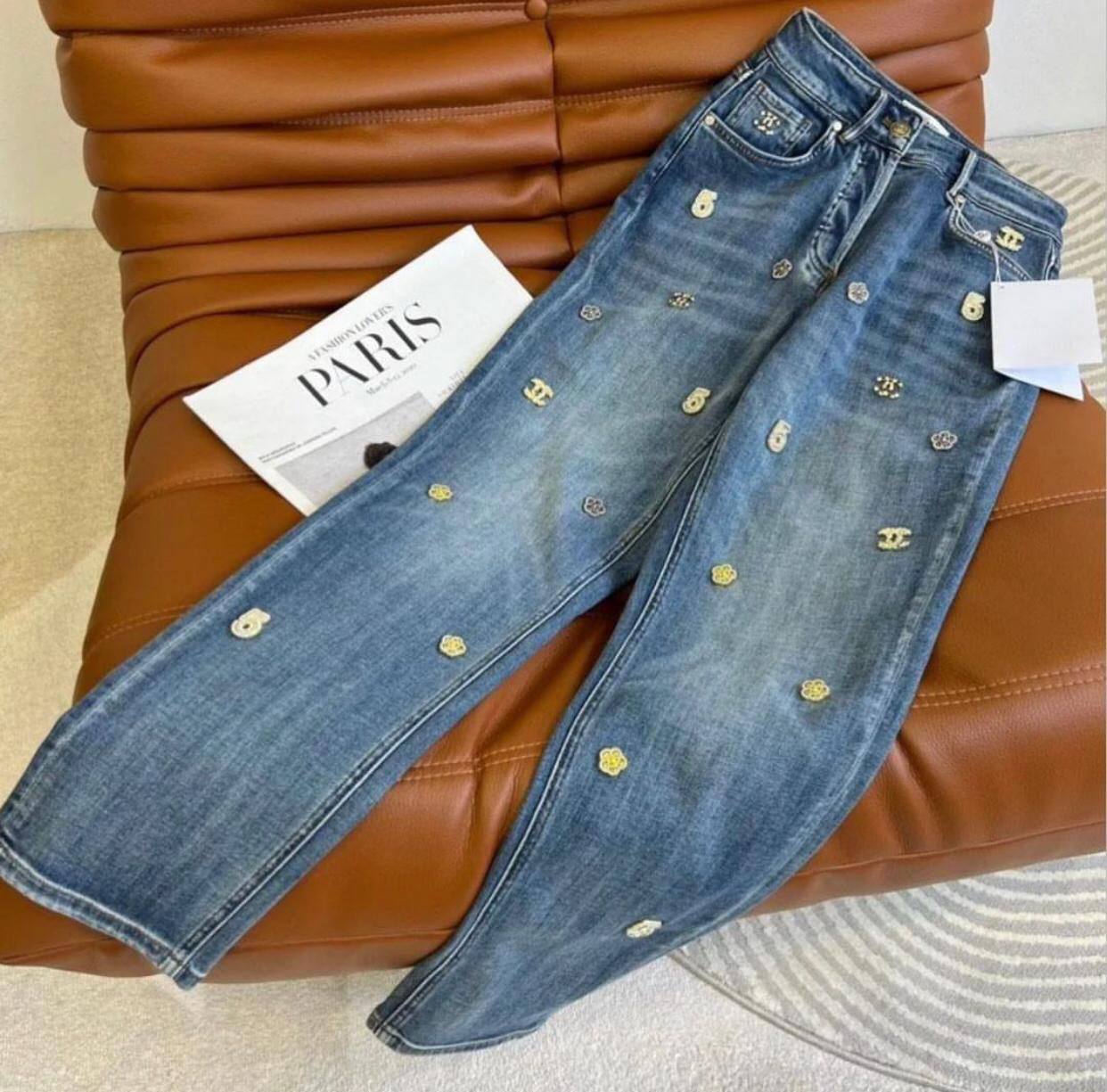 Джинсы люкс Chanel BP-13347 Джинсы люкс Chanel BP-13347