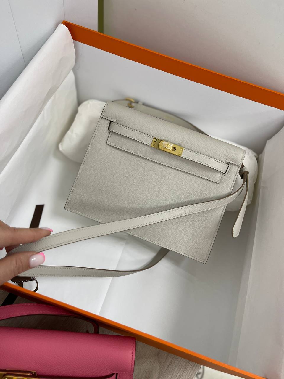 Сумка женская элитная Kelly dance, Evercolor leather Hermes BP-26874 Сумка женская элитная Kelly dance, Evercolor leather Hermes BP-26874