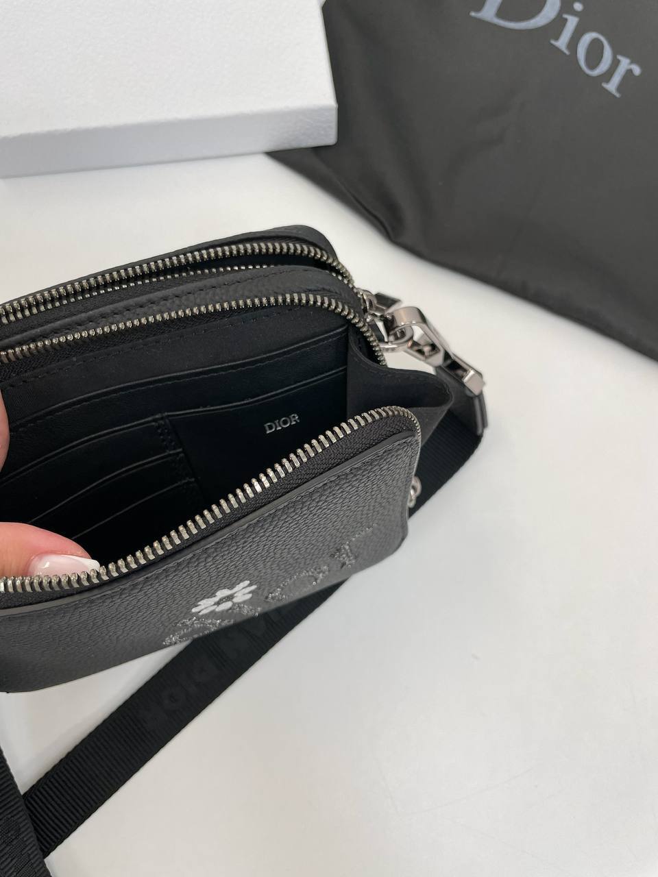 Мужская сумка Christian Dior люкс BP-34018 Мужская сумка Christian Dior люкс BP-34018