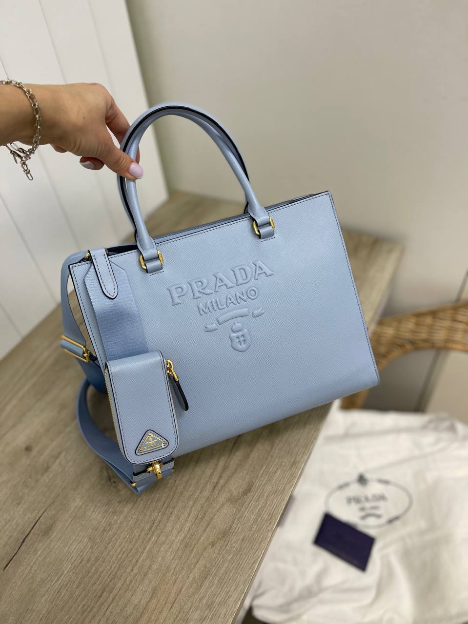 Трендовая женская сумка Prada BP-28606 Трендовая женская сумка Prada BP-28606