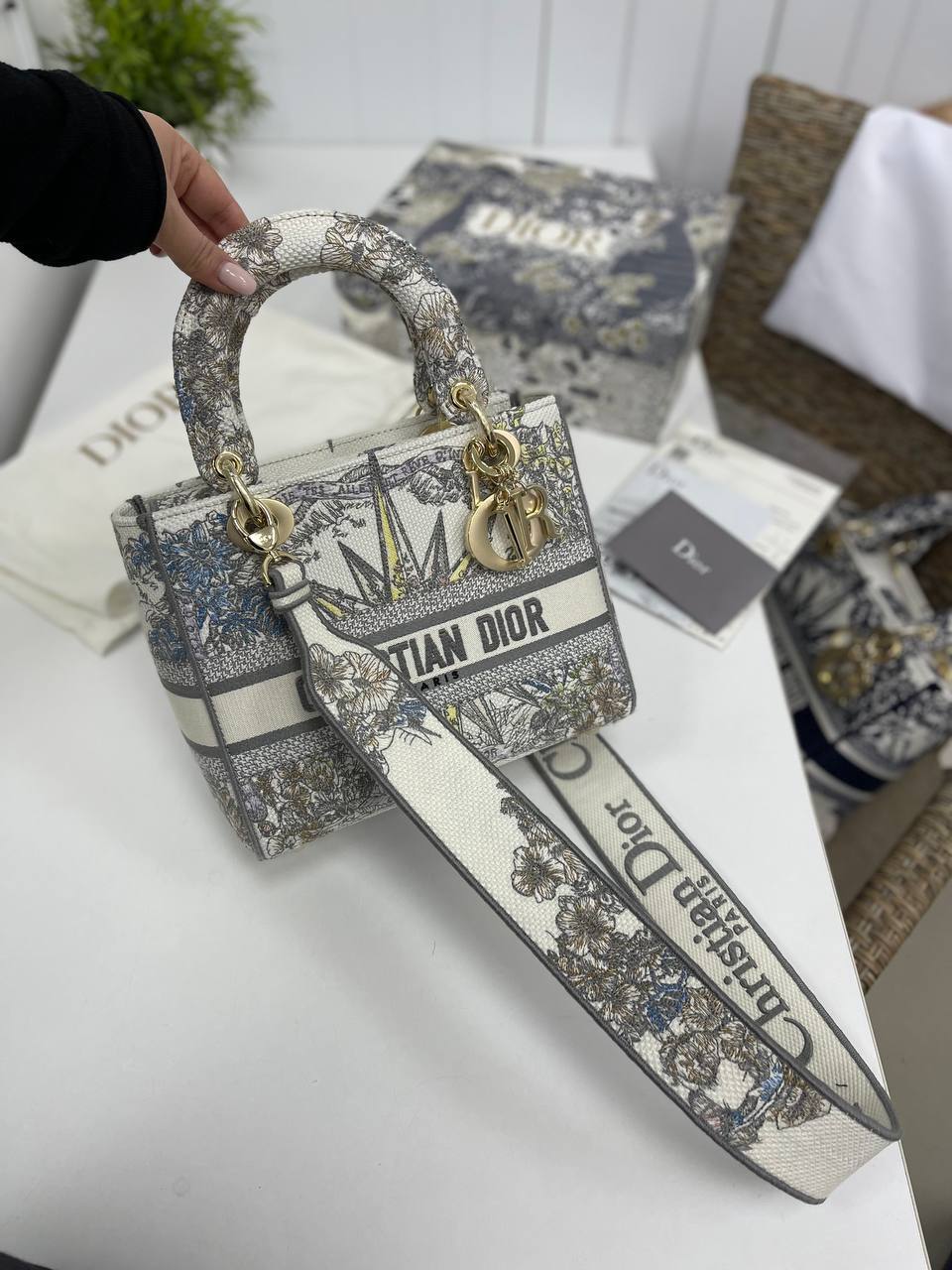 Трендовая женская сумка Lady D-Lite Christian Dior BP-28408 Трендовая женская сумка Lady D-Lite Christian Dior BP-28408