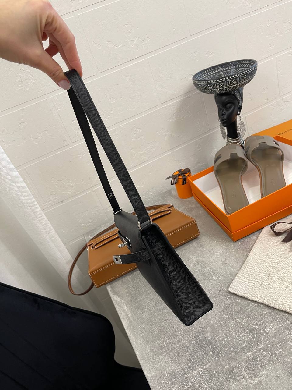 Kelly Elan женская сумка Chevre PHW премиум Hermes BP-46493 Kelly Elan женская сумка Chevre PHW премиум Hermes BP-46493