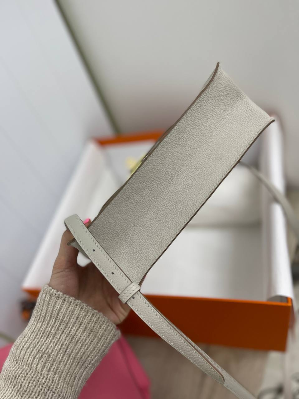 Сумка женская элитная Kelly dance, Evercolor leather Hermes BP-26874 Сумка женская элитная Kelly dance, Evercolor leather Hermes BP-26874